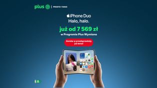 Pierwszy składany iPhone już w Plusie. Znamy ceny i warunki przedsprzedaży iPhone’a Duo