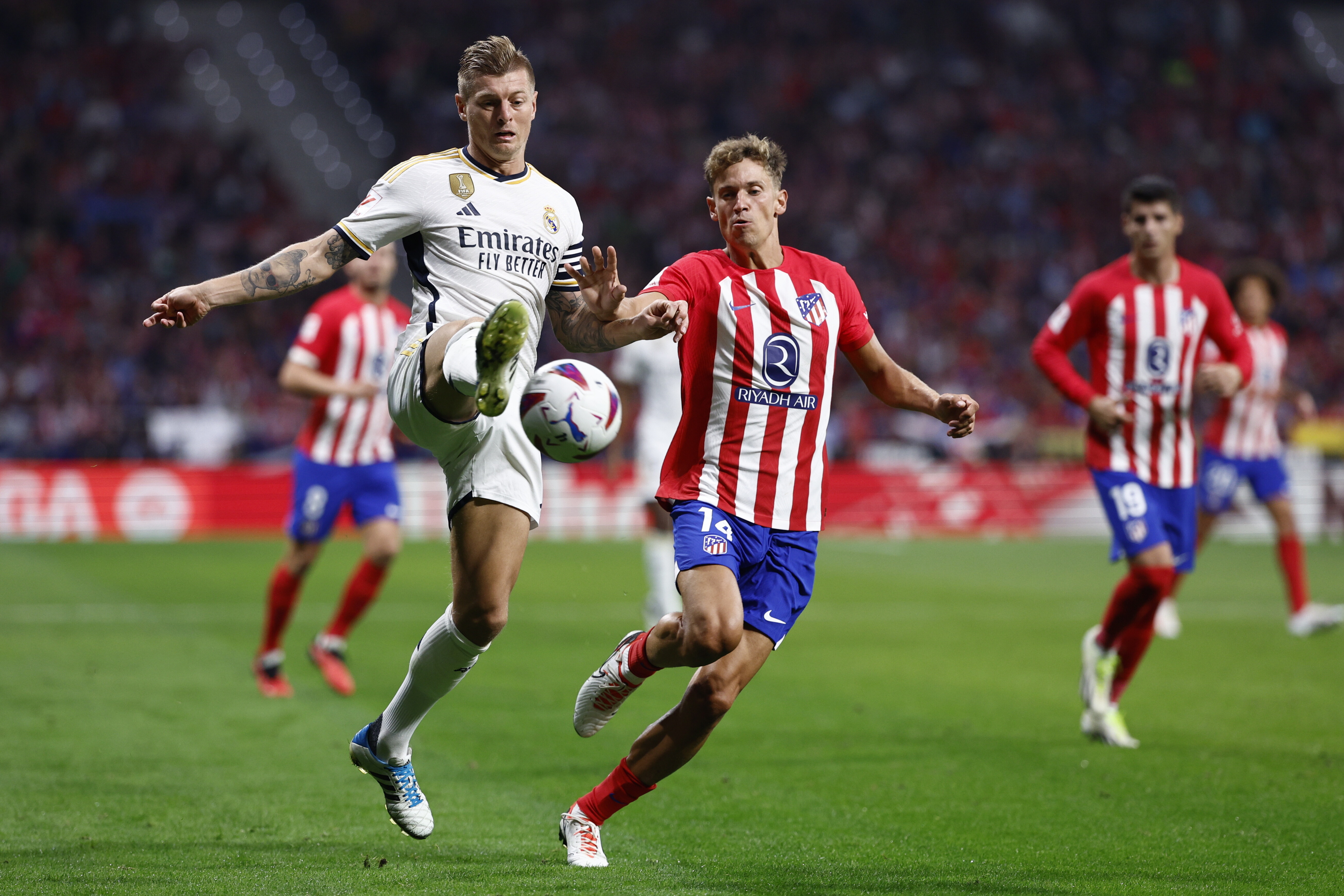 ¡El Atlético frena al Real Madrid!  Cuatro goles en el derbi