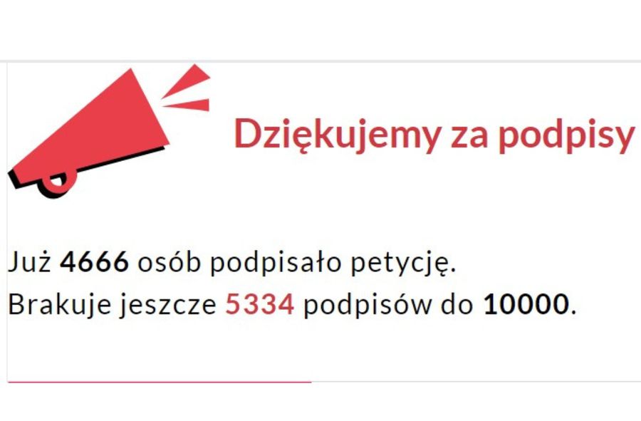 Informacje o zbieraniu podpisów