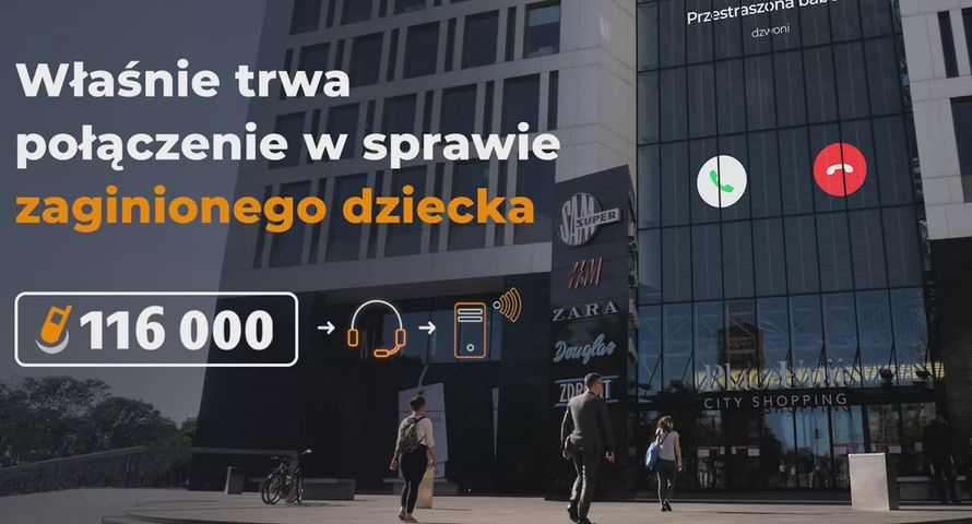 "Właśnie trwa połączenie w sprawie zaginionego dziecka…" Poruszająca kampania Fundacji Itaka