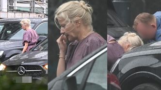 Małgorzata Kożuchowska miała RYZYKOWNĄ sytuację na parkingu. "Panu auto się stoczyło i oparło o moje"