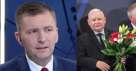 Łukasz Schrebier składa życzenia Jarosławowi Kaczyńskiemu: "Szóstego z rzędu zwycięstwa"