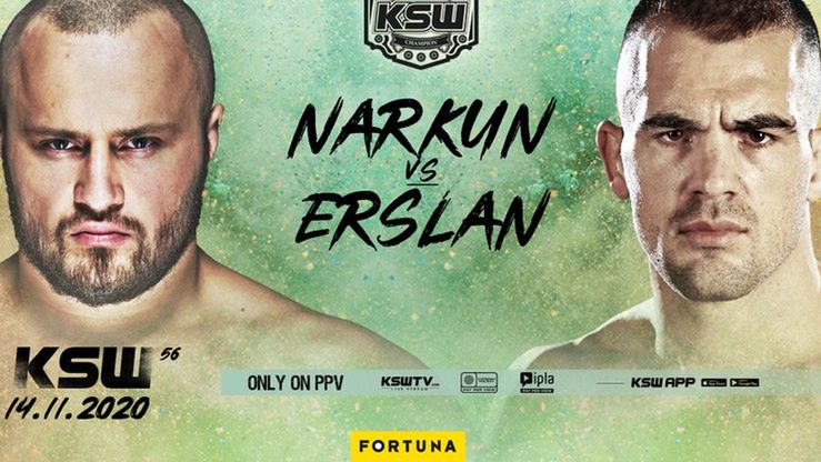Materiały prasowe / Tomasz Narkun zmierzy się z Ivanem Erslanem na KSW 65 