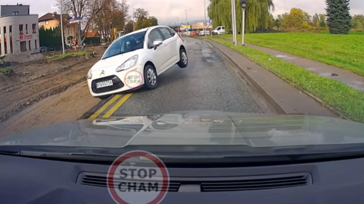 Kierowca doprowadził do niebezpiecznej sytuacji