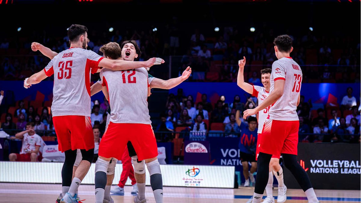 Materiały prasowe / VolleyballWorld / Reprezentacja Polski siatkarzy