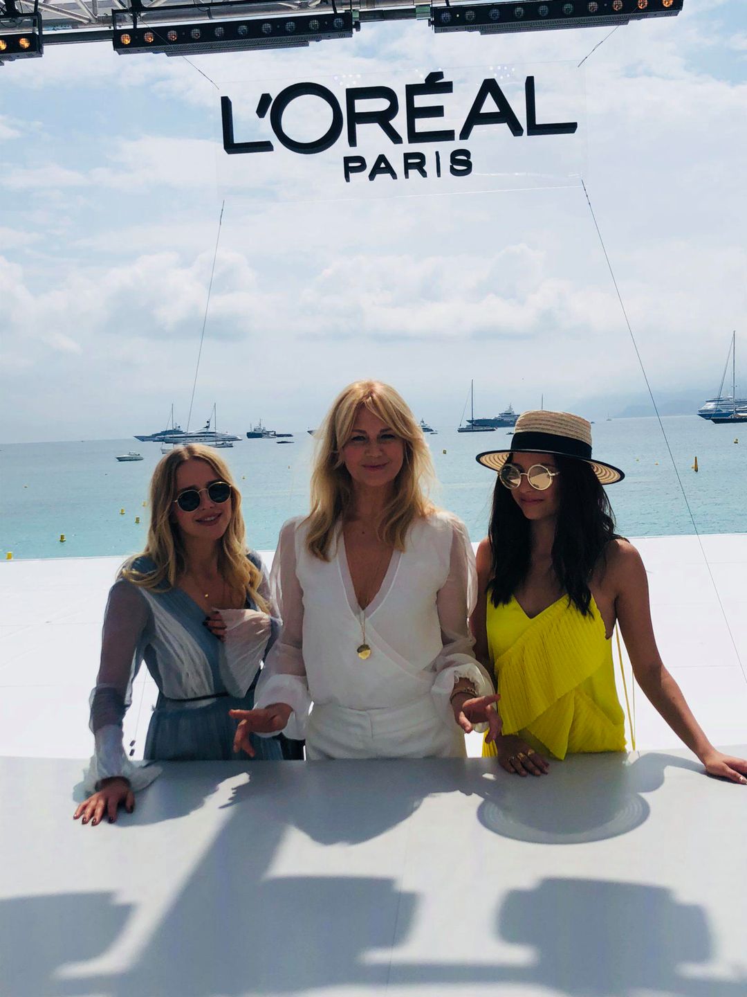 Grażyna Torbicka, Julia Wieniawa i Jessica Mercedes na "Worth it Show" - Cannes 2018