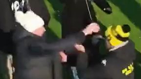 Bijatyka podczas meczu w Ukrainie. Legenda w roli głównej [WIDEO]