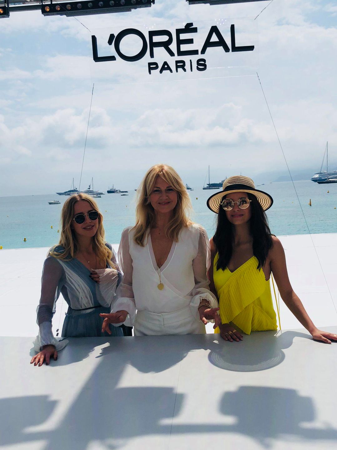 Grażyna Torbicka, Julia Wieniawa i Jessica Mercedes na "Worth it Show" - Cannes 2018