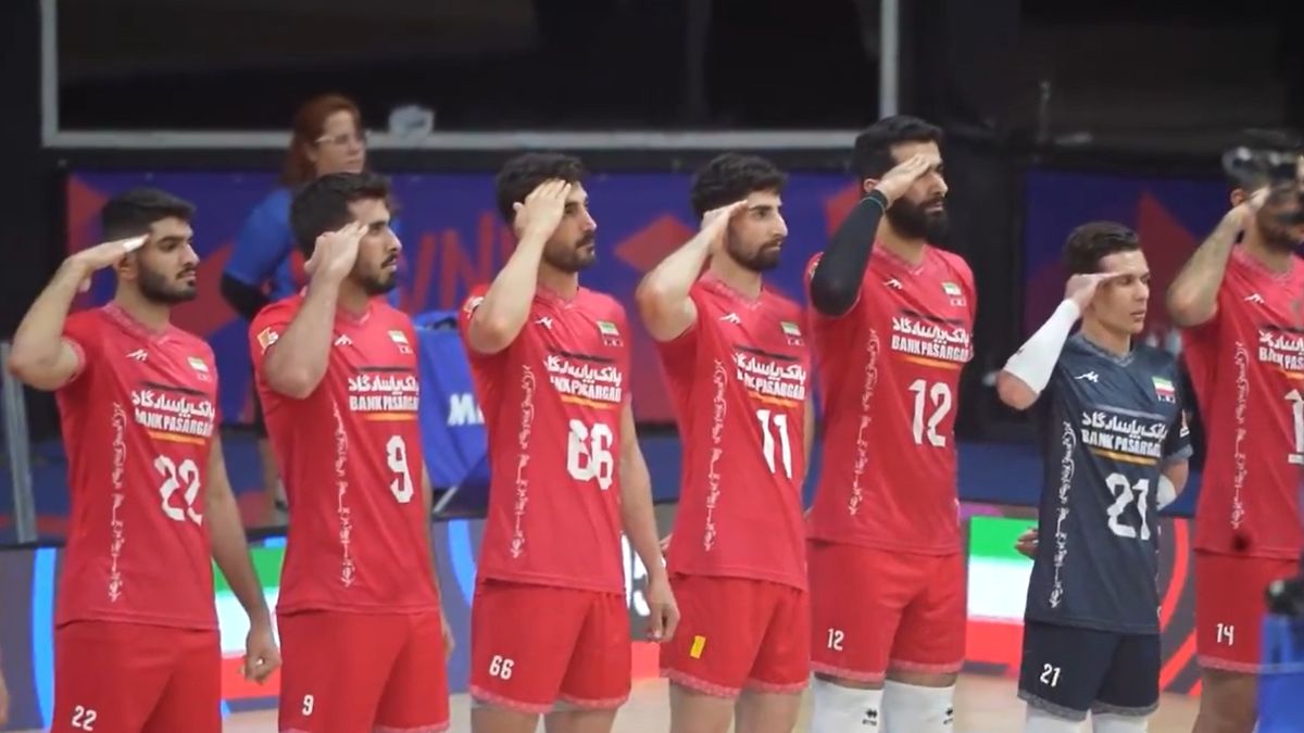 Getty Images / Iran Volleyball Federation / Na zdjęciu: Siatkarska reprezentacja Iranu