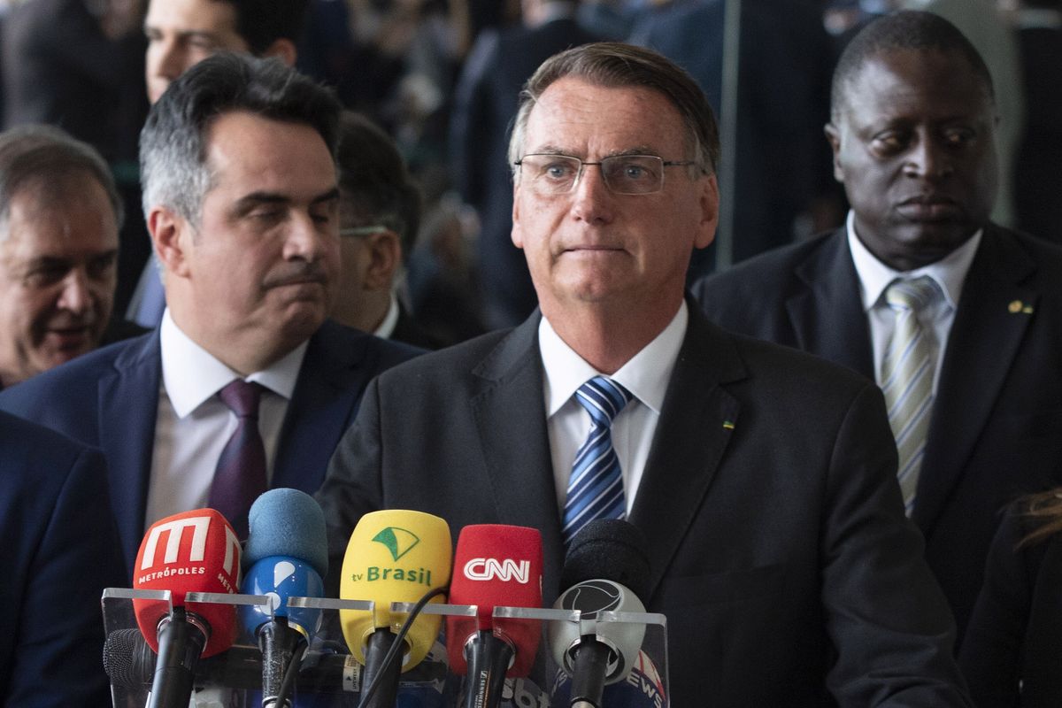 Pierwsze wystąpienie Bolsonaro po wyborach. Nie uznał porażki?