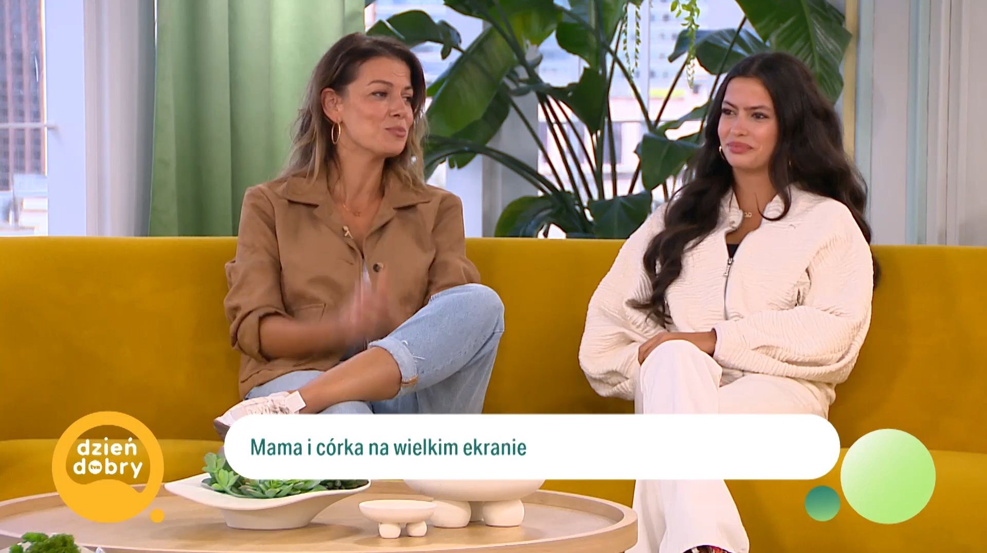 Alżbeta Lenska z córką w "Dzień Dobry TVN"