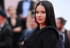 Adriana Lima jest w zaawansowanej ciąży. Gdy weszła na czerwony dywan w Cannes, wszyscy patrzyli tylko na nią