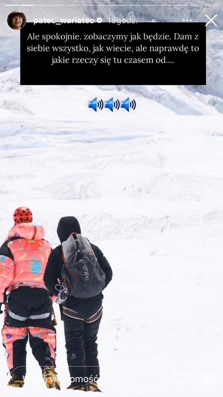Patec zdobył Mount Everest