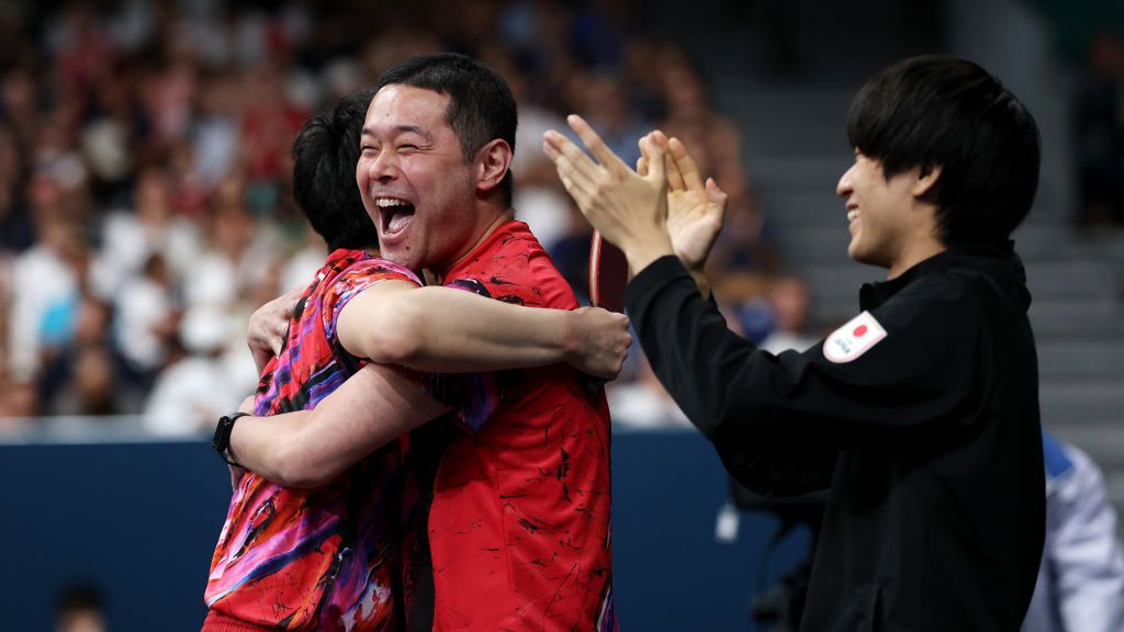 Zdjęcie okładkowe artykułu: Getty Images / Lintao Zhang / Na zdjęciu: pingpongiści reprezentacji Japonii