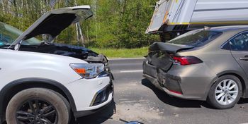 Stale: Wypadek na drodze 871. Jedna osoba w szpitalu