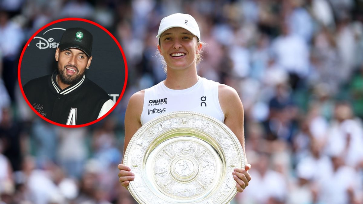 Getty Images / Na zdjęciu: Iga Świątek / Nick Kyrgios
