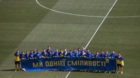 Wyjątkowe wydarzenie z okazji nowego sezonu ligi ukraińskiej. Sprawdź, kto pojawił się na boisku