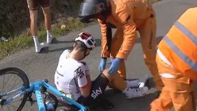 Vuelta a Espana 2018: Michał Kwiatkowski ucierpiał w kraksie