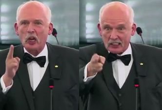 Korwin-Mikke w Parlamencie Europejskim: "Demokracji nienawidzę! Unia musi być zniszczona"