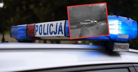 Auto stanęło w płomieniach w Gliwicach. Policja ma nagranie