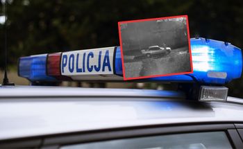 Auto stanęło w płomieniach w Gliwicach. Policja ma nagranie