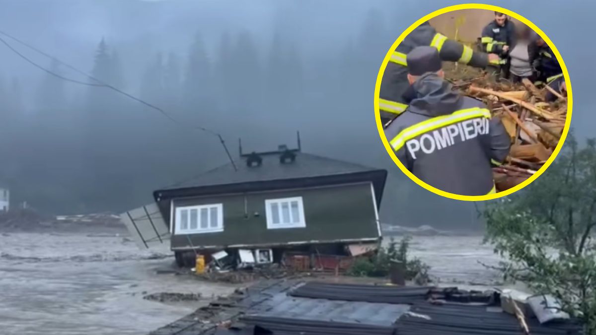 Powódź w Rumunii. Opublikowano dramatyczne nagrania