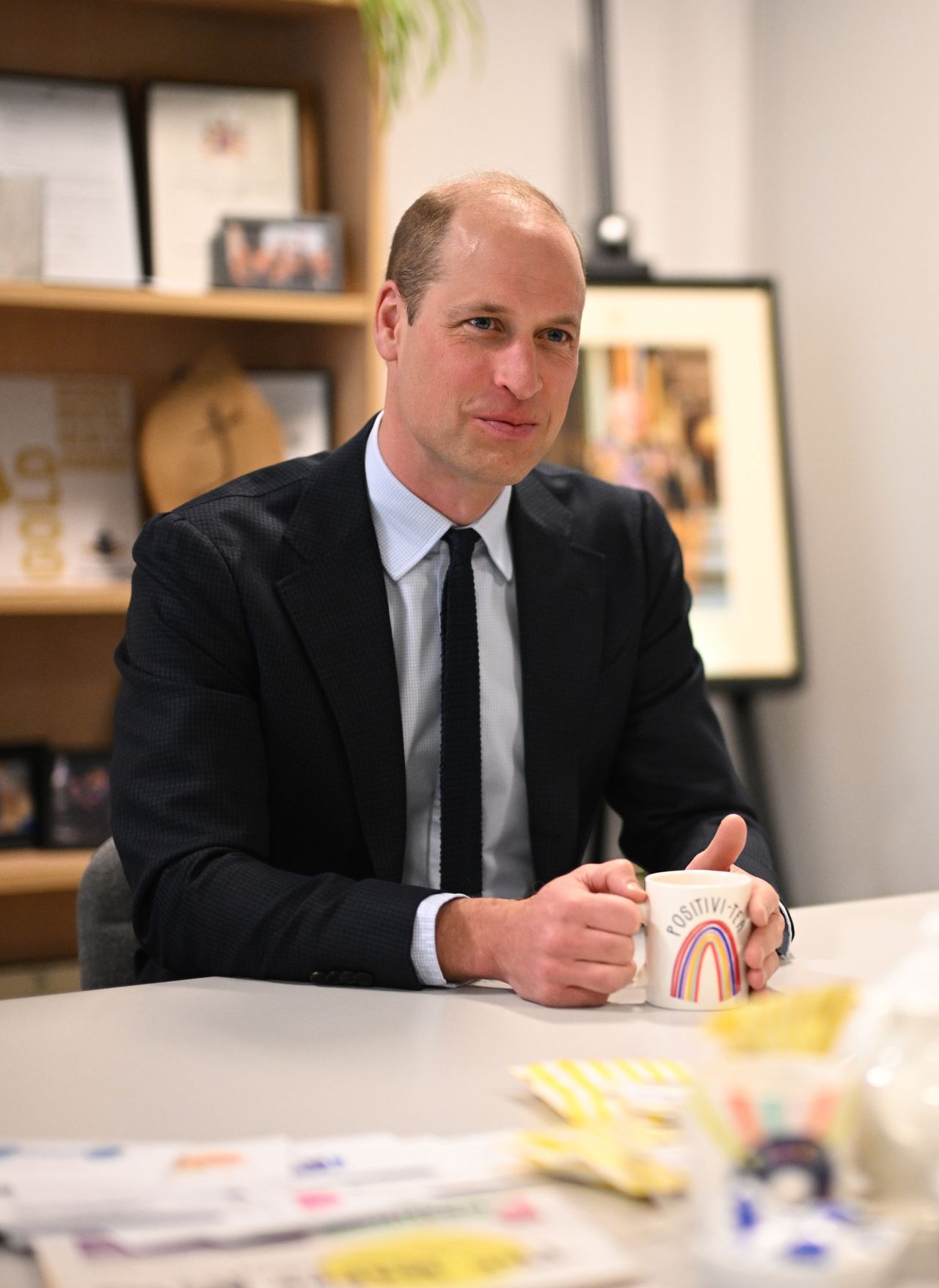 Prince William returned to duties.