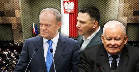 Zmiany w sondażu. KO traci, PiS zyskuje