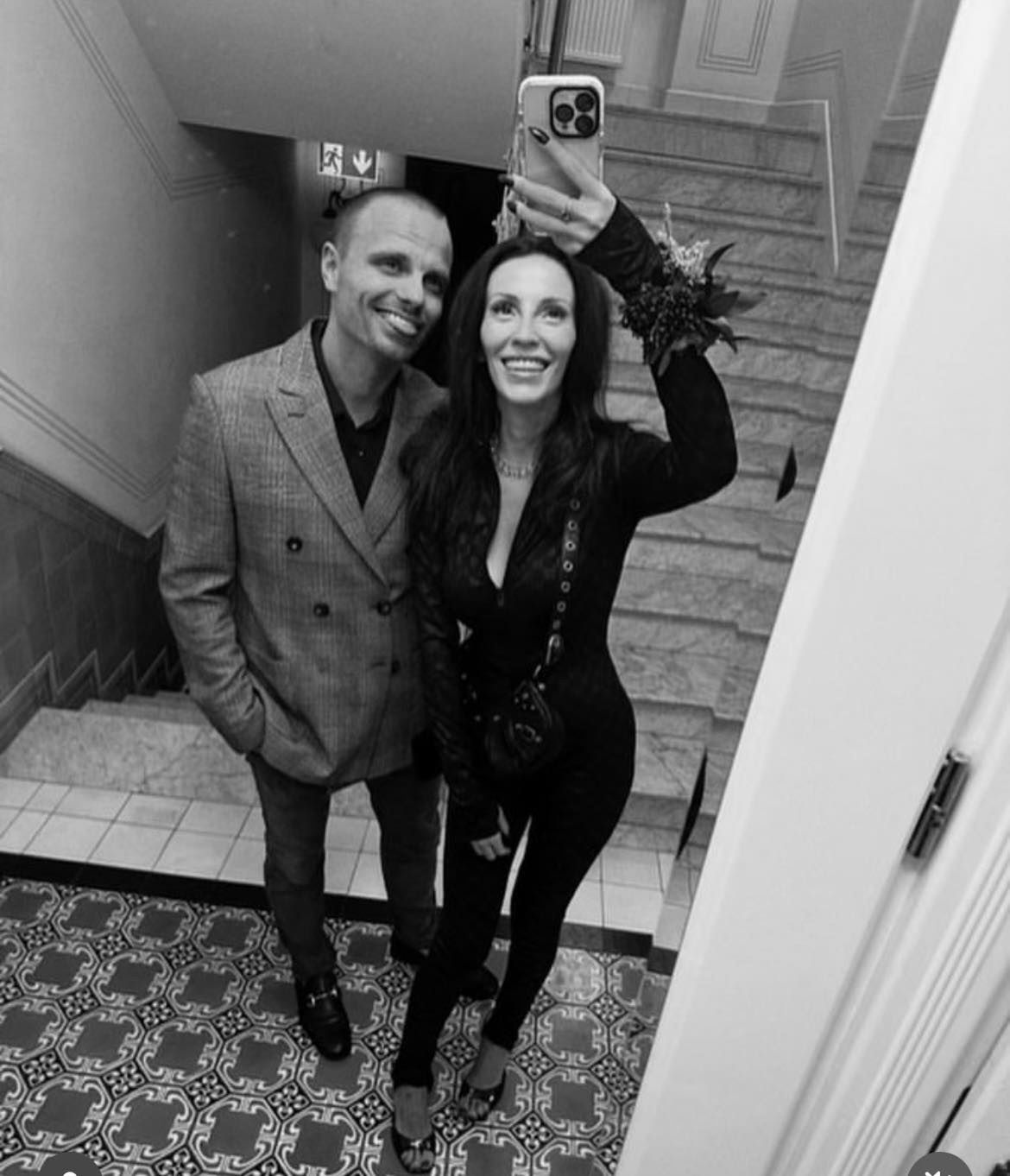 Marcin Hakiel z ukochaną