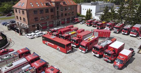 Wrocław. Strażacy z Dolnego Śląska wyruszyli do Grecji. Pomogą w walce z ogniem