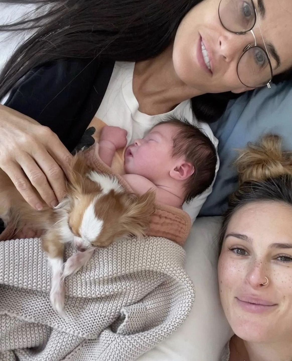 Demi Moore i Rumer Willis