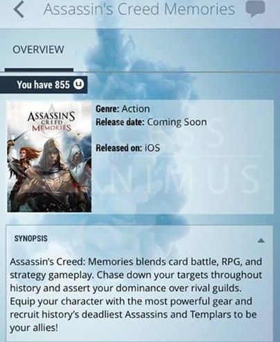 Nowy Assassin's Creed na iOS pozwoli nam pograć w karty