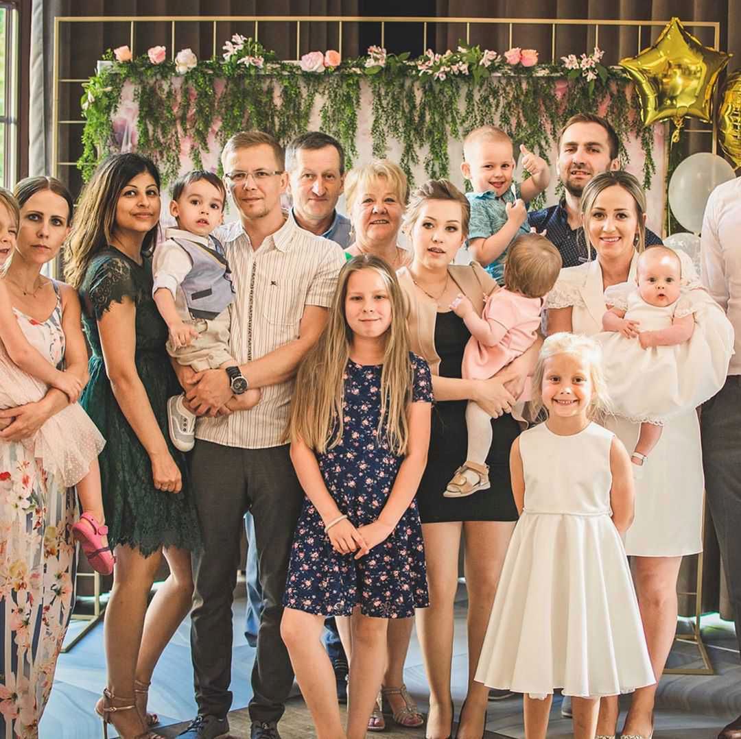 Kamil i Marta Glikowie rodzinnie
