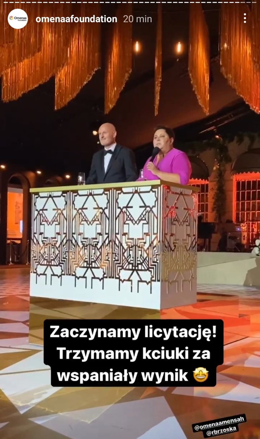 Dorota Wellman - Wielka Aukcja Charytatywna Top Charity