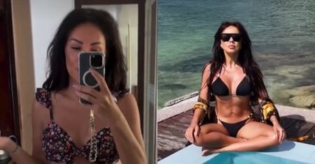 Sylwia Bomba medytuje nad basem i prawi o ZAWIŚCI Polaków. "W Miami czy gdziekolwiek indziej, dostaję setki komplementów"