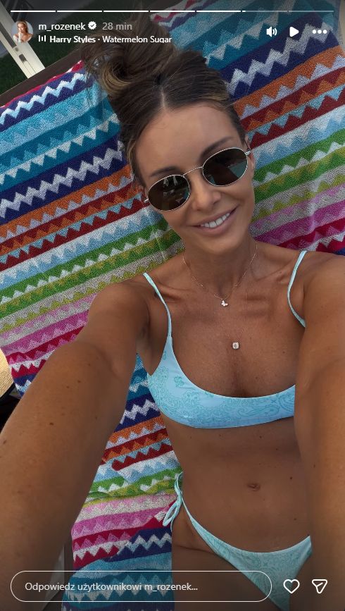 Małgorzata Rozenek w bikini