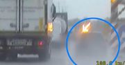Pijany kierowca uciekał policji na autostradzie A4