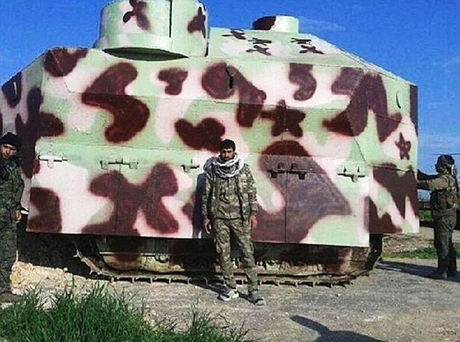 To nie film! Takimi „czołgami” domowej roboty Kurdowie walczą z islamistami z ISIS 10