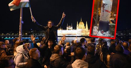 Przewrót na Węgrzech już się dzieje. Zrywają antyukraińskie plakaty