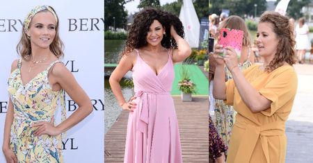 Celebryci na pokazie "Gwiazdy dzieciom": smukła Kaczorowska, elegancki Strasburger, BURZA LOKÓW Węgrowskiej (ZDJĘCIA)