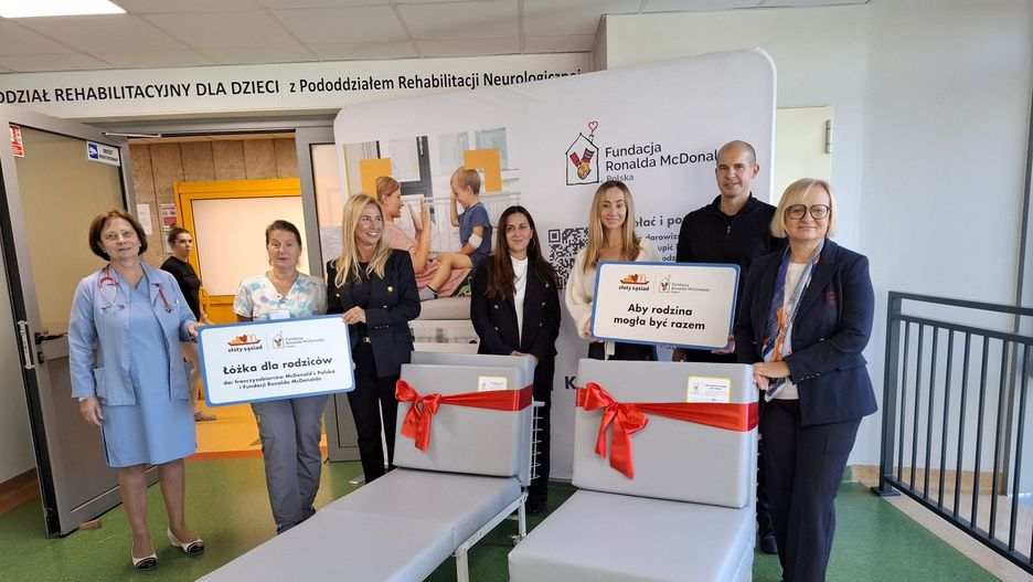 Łóżka dla mam w szpitalach