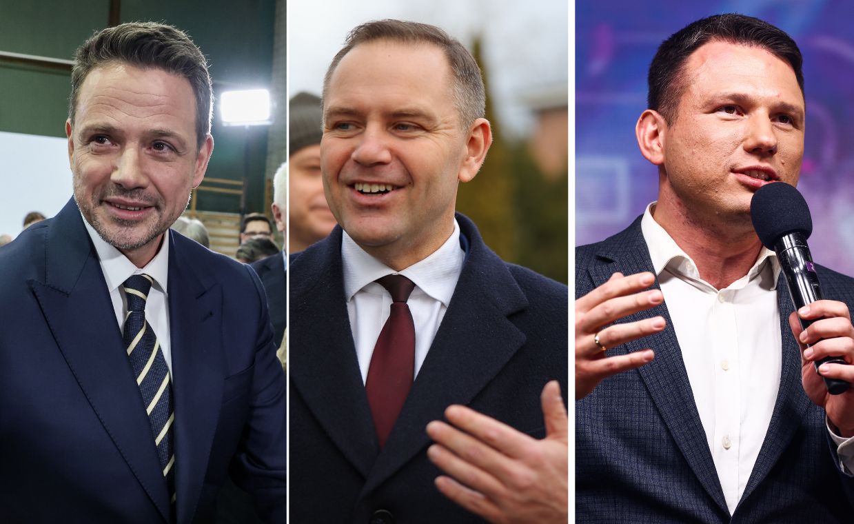 Trzaskowski, Nawrocki, Mentzen. Tak chcą głosować Polacy