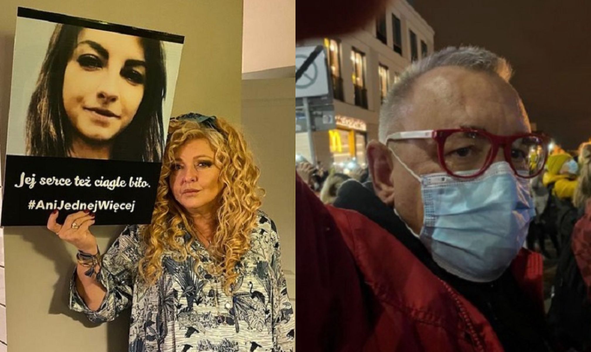 Gwiazdy na marszu ku czci Izy 