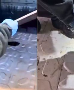 Odkrycie w samochodzie na A4. Kierowca miał specjalne skrytki