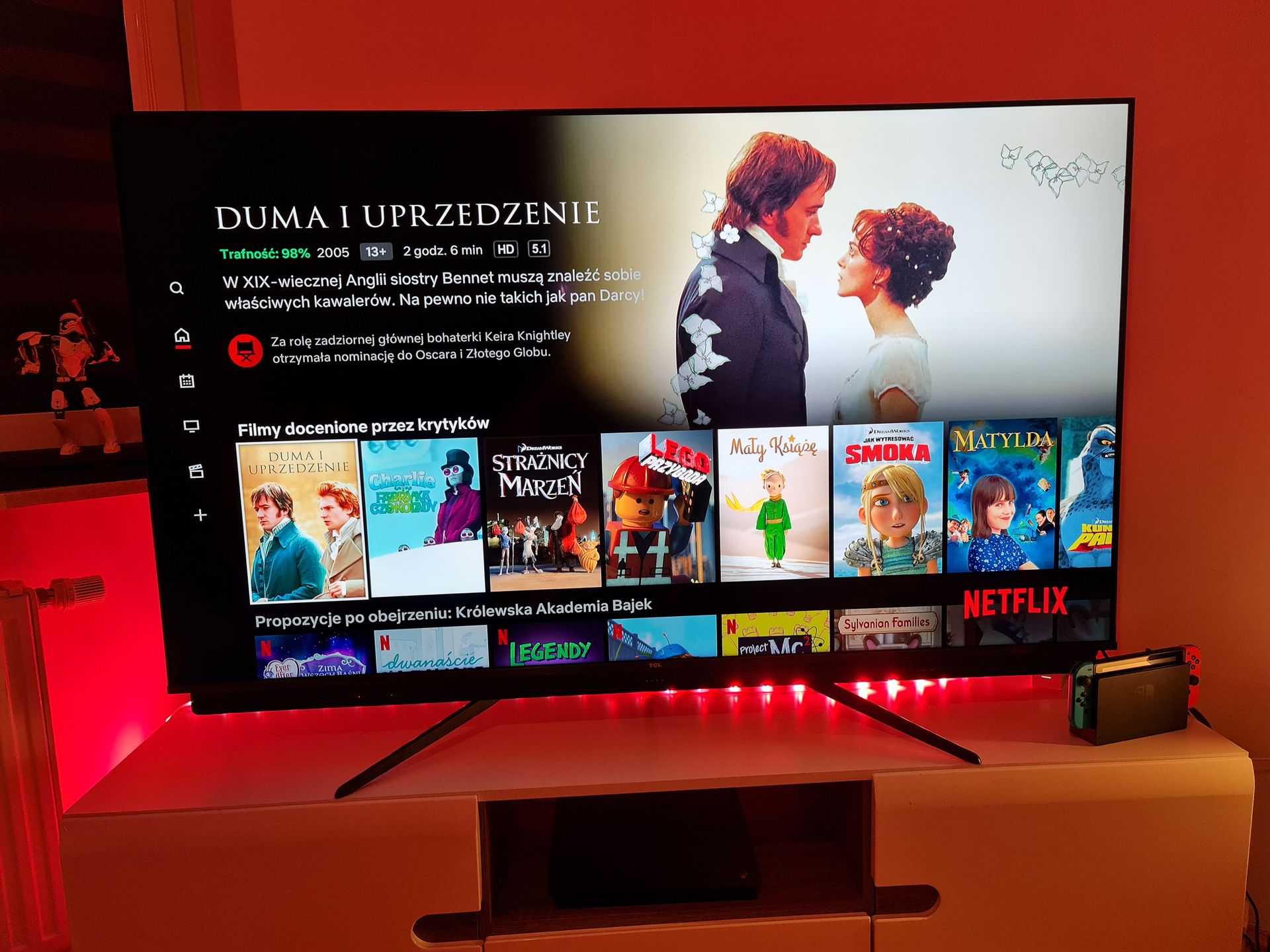 TCL C815: telewizor 4K QLED, który ma wszystko i jest przystępny cenowo (recenzja) 7