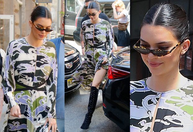 Kendall Jenner gra nogą w Nowym Jorku