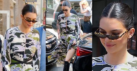 Kendall Jenner gra nogą w Nowym Jorku
