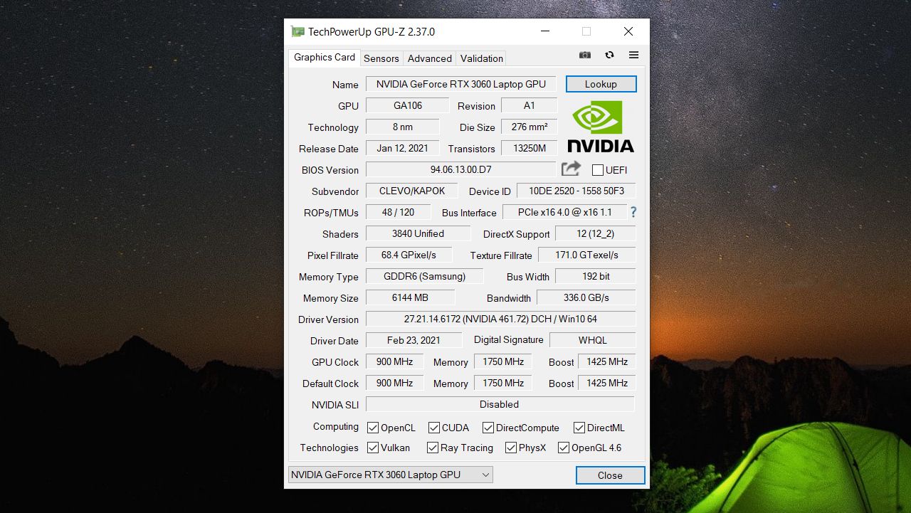 Hyperbook NH5, taka wydajność w super cenie! Co potrafi mobilny GeForce RTX 3060 - test 13