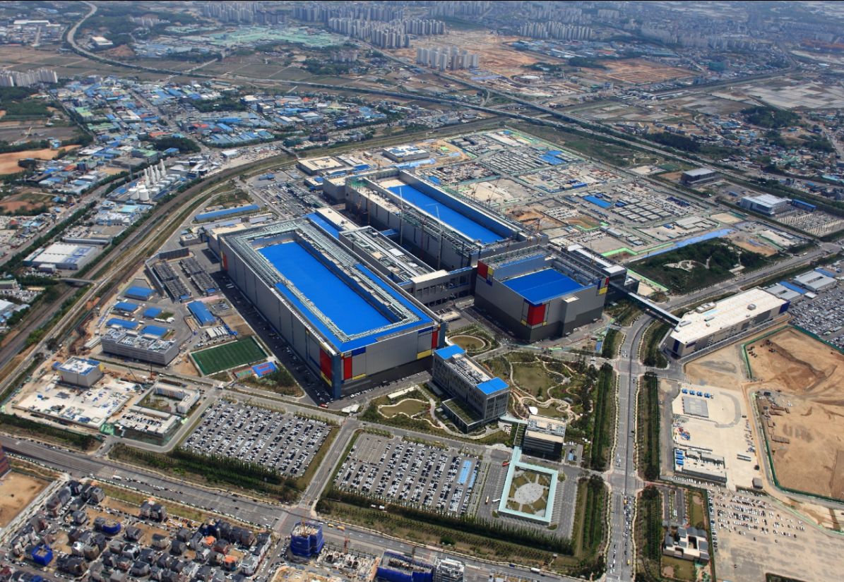 Fabryki półprzewodników Samsunga bez problemów. Wszystko zgodnie z planem - Fabryka Samsung Foundry w Pyeongtaek