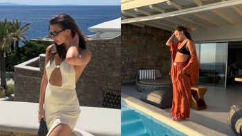 Odpicowana Julia Wieniawa kontynuuje rajskie wczasy w ULTRADROGIM hotelu na Mykonos (ZDJĘCIA)